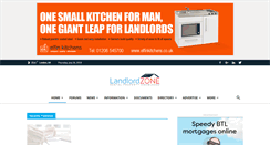Desktop Screenshot of landlordzone.co.uk